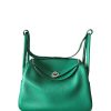 Hermes Lindy 26 Touch Vert Vertigo / Malachite